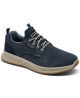 Skechers Men's Relaxed Fit: Fletch - Oxley Memory Foam Casual Sneakers from Finish Line Blu