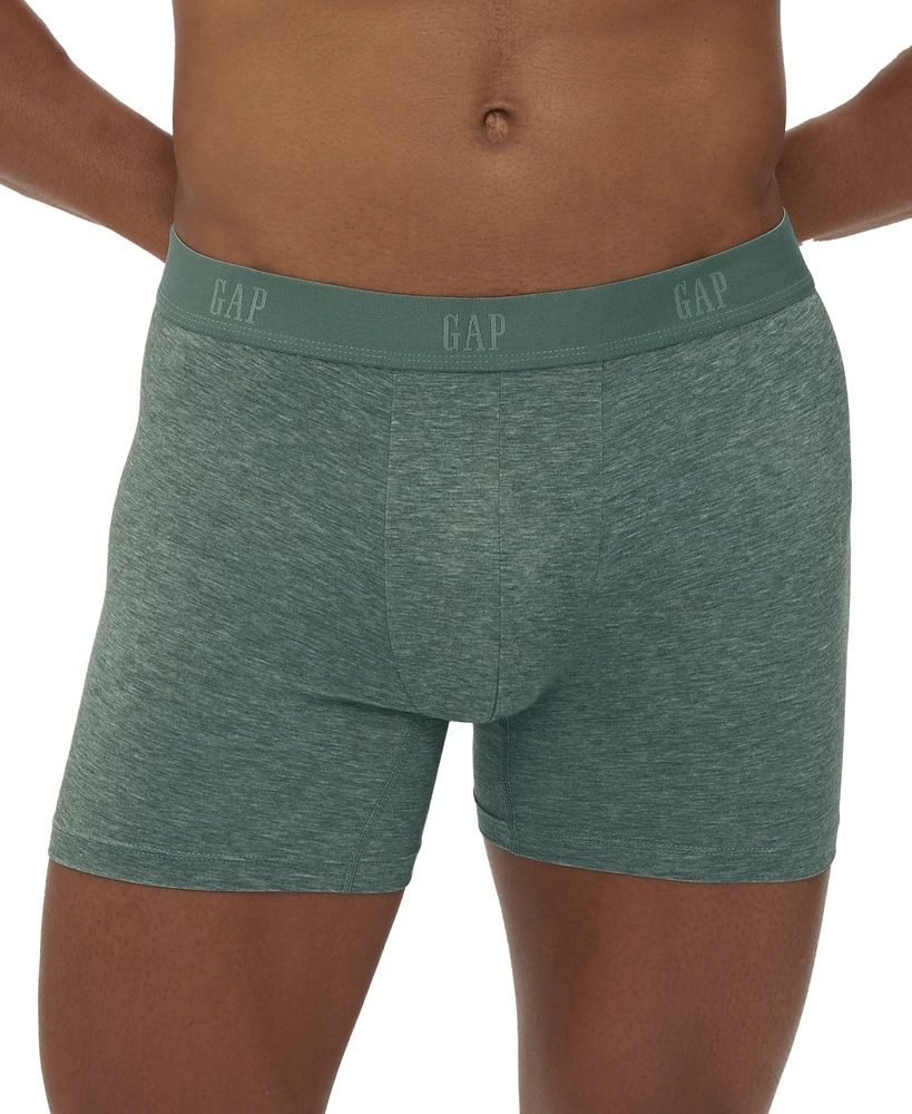 Gap Men's 3-Pk. Stretch Contour-Pouch 5" Boxer Briefs