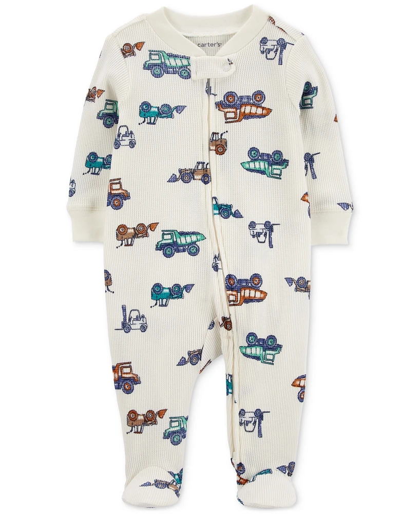 Carter's Baby Boys and Girls 2-Way Zip Sleep Play Coverall