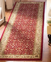 Safavieh Lyndhurst LNH312 Red and Ivory 2'3" x 12' Runner Area Rug