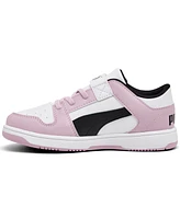 Puma Little Girls' Rebound LayUp Low Casual Sneakers from Finish Line