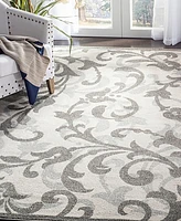 Safavieh Amherst AMT428 Ivory and Gray 3' x 5' Area Rug