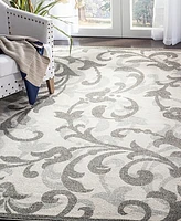 Safavieh Amherst AMT428 Ivory and Gray 4' x 6' Area Rug