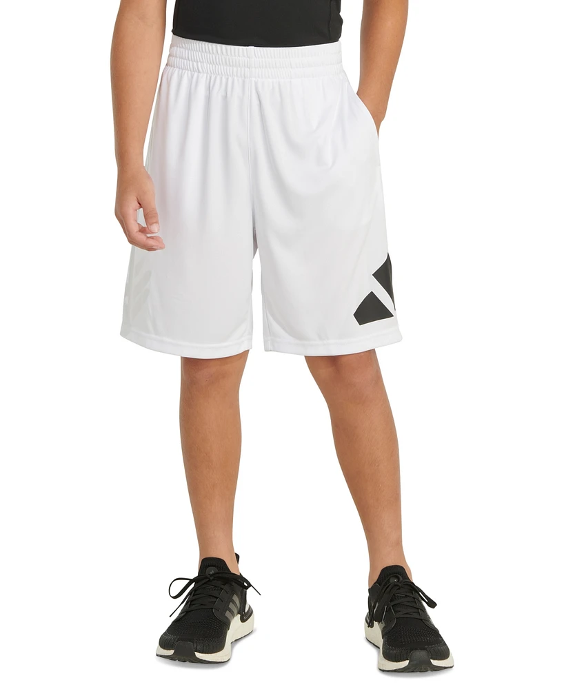 adidas Big Boys Aeroready Elastic-Waist Essential Performance Shorts