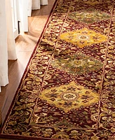 Safavieh Antiquity At57 Wine 2'3" x 8' Runner Area Rug