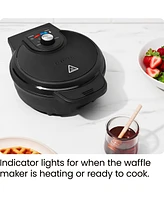 Chefman Anti-Overflow Belgian Waffle Maker w/ Shade Selector