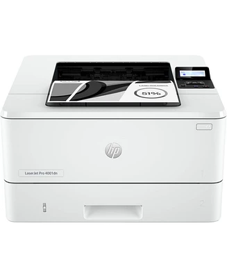 Hp Laserjet Pro 4001dn Black & White Printer - White