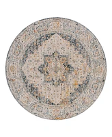 Surya Laila Laa-2312 5'3x5'3 Round Area Rug