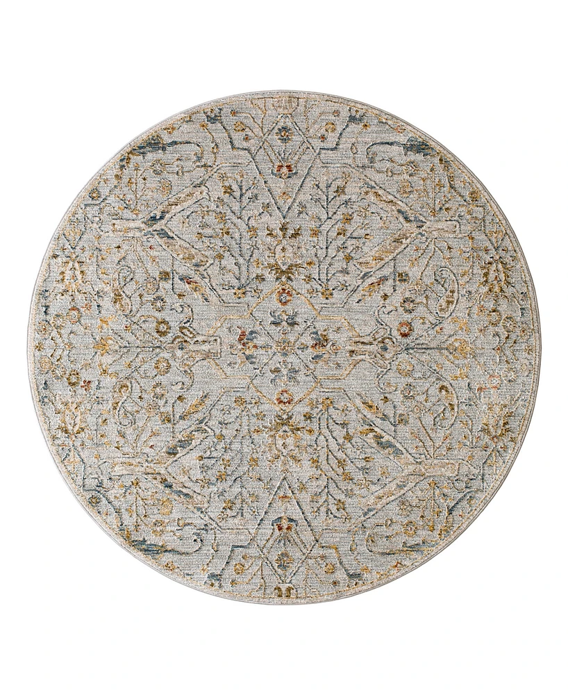 Surya Reina Ren-2300 5'3x5'3 Round Area Rug