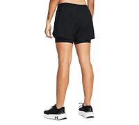 Under Armour Women's Fly By 2-in-1 Layered Shorts