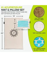 Ki Acupressure Mat, Pillow and Carrier Bag Set