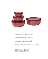Mepal Cirqula 4Pc. Round Shallow Multi Bowl Set