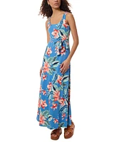 Jones New York Women's Floral-Print Sleeveless Maxi Dress