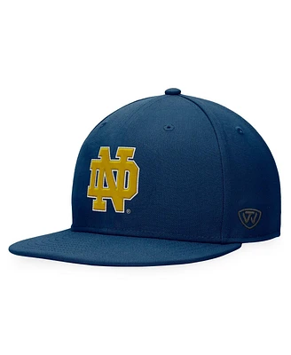Top of the World Men's Navy Notre Dame Fighting Irish Fitted Hat