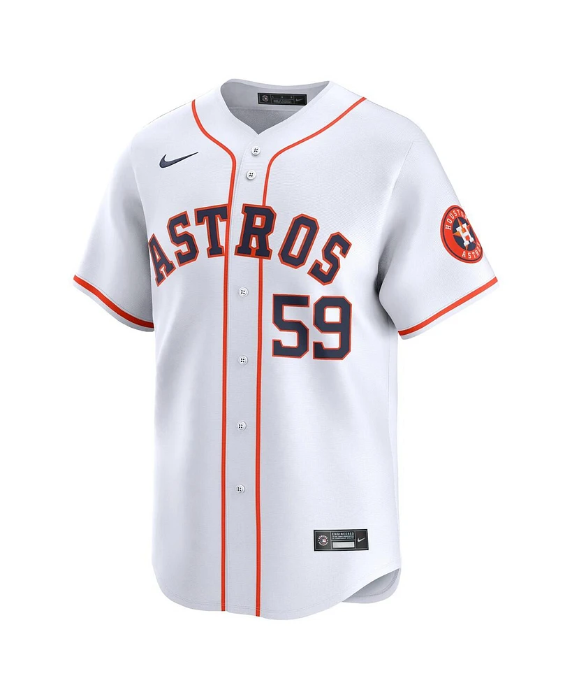 Nike Men's Framber Valdez White Houston Astros Home Limited Player Jersey