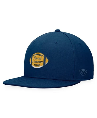 Top of the World Men's Navy Notre Dame Fighting Irish Play Like A Champion Today Fitted Hat