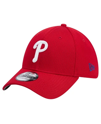 New Era Men's Red Philadelphia Phillies Active Pivot 39thirty Flex Hat