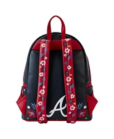 Loungefly Atlanta Braves Floral Mini Backpack