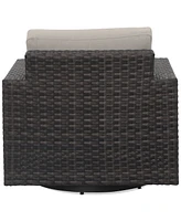 Ember Outdoor Swivel Chair, Created for Macy's