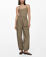 Mango Women's Parachute Overall