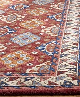 Safavieh Antiquity At509 Red and Blue 6' x 9' Area Rug