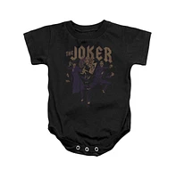 Batman Baby Girls Joker Duo Snapsuit