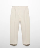 Mango Women's Pleat Detail Pants