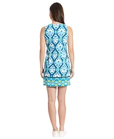 London Times Women's Printed Shift Dress