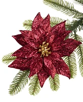 Holiday Lane Santa's Favorites Flower Clip Ornament, Created for Macy's