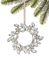 Holiday Lane Jeweled Elegance Wreath Ornament, Created for Macy's