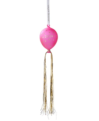 Holiday Lane Baby's First Pink Balloon with Tassel Ornament, Exclusively at Macy's