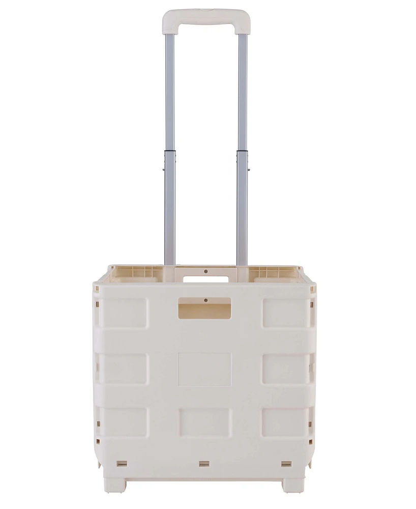 Simplify Tote Go Collapsible Utility Cart in White