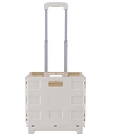 Simplify Tote Go Collapsible Utility Cart in White