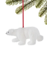 Holiday Lane Northern Lights Polar Bear Ornament, Exclusively at Macy's