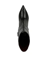 Franco Sarto Women's Alberta Mid Shaft Kitten Heel Boots