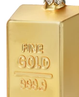 Holiday Lane All About You Gold Bar Ornament, Exclusively at Macy's