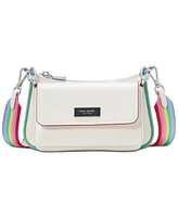 kate spade new york Double Up Rainbow Leather Crossbody