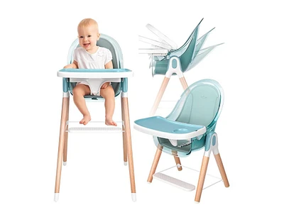 Children of Design 6 1 Deluxe High Chair With Removable Cushion