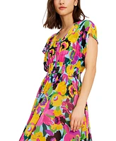 kate spade new york Women's Printed Cover Up Maxi Dress