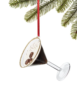 Holiday Lane Foodie Martini Glass Ornament, Created for Macy's