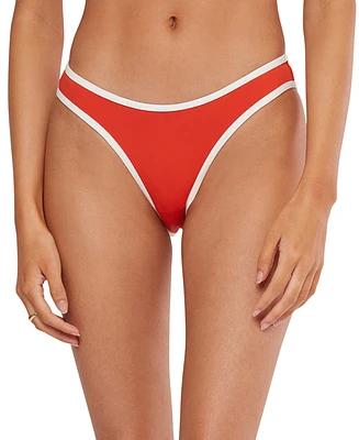 WeWoreWhat Women's Scoop-Waist Bikini Bottoms