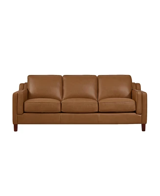 Bella 84" Top Grain Leather Sofa Couch