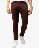 X-Ray Men's Slim-Fit Stretch Twill Cargo Pants