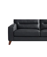 Elm 84" Top Grain Leather Sofa