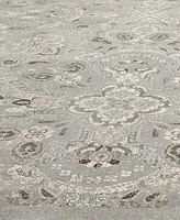 Safavieh Persian Garden PEG614 Silver and Beige 6'7" x 9'6" Area Rug