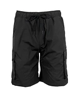 Galaxy By Harvic Men's Moisture Wicking Performance Quick Dry Cargo Shorts