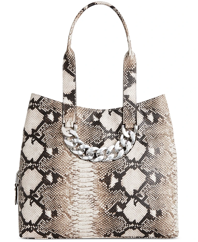 I.n.c. International Concepts Trippii Snake Chain Medium Tote, Created for Macy's