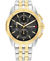 Tommy Hilfiger Men's Quartz Two-Tone Stainless Steel Watch 44mm