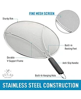 Zulay Kitchen Splatter Screen for Frying Pan