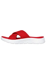 Skechers Women's Go Walk Flex Sandal - Patriotic Casual Sandals from Finish Line